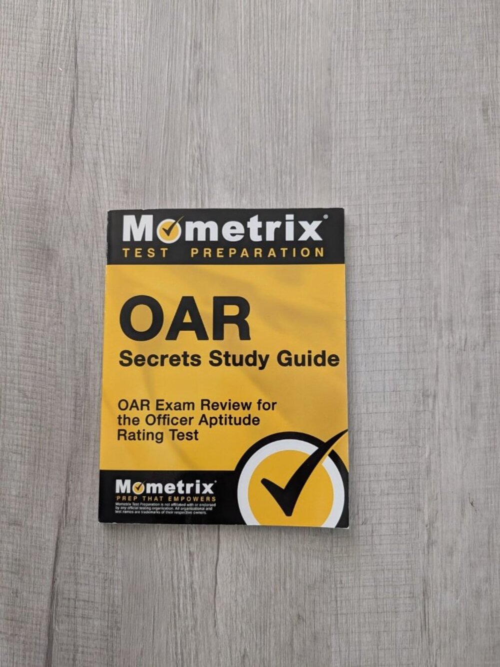 Mometrix Test Preparation OAR Secrets Study Guide